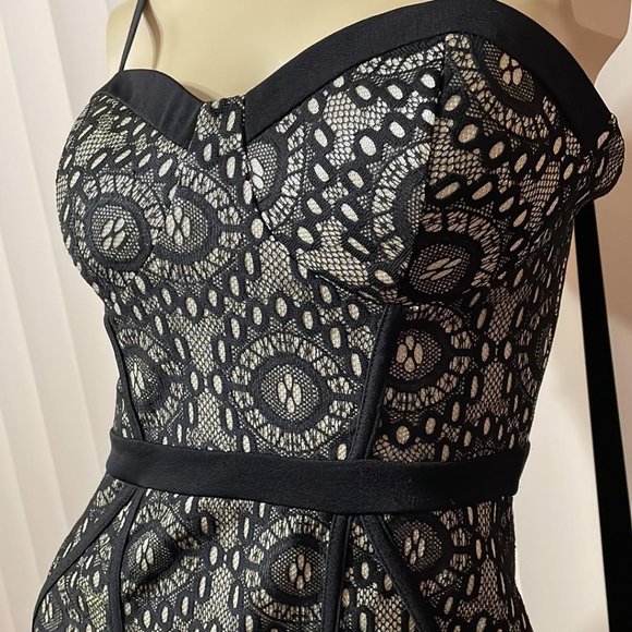 Junior Medium Vintage Beautiful Mini Prom Clubbing Cruise Dance Part Dress - Picture 4 of 4